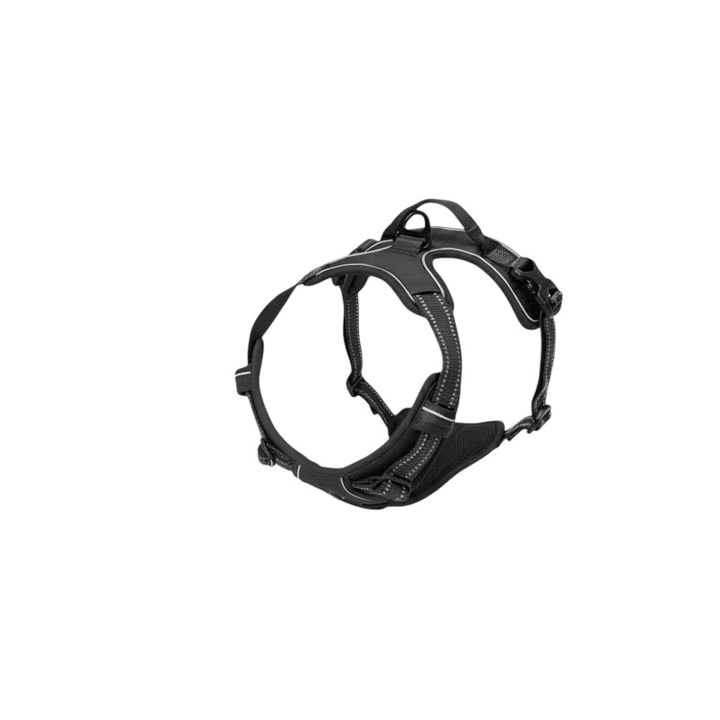 Aurex No-Pull Dog Harness — Neoprene Chest Pad, Dual-Clip, Reflective