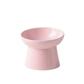 Aurex Elevated Ceramic Bowl — Fluted Pedestal