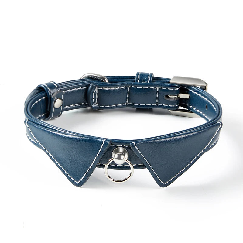 Aurex Cat Collar — Shirt Collar Design, Contrast Stitching