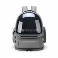 Aurex Pet Backpack Carrier — Space Capsule Window, 600D Oxford, Ventilation Portholes