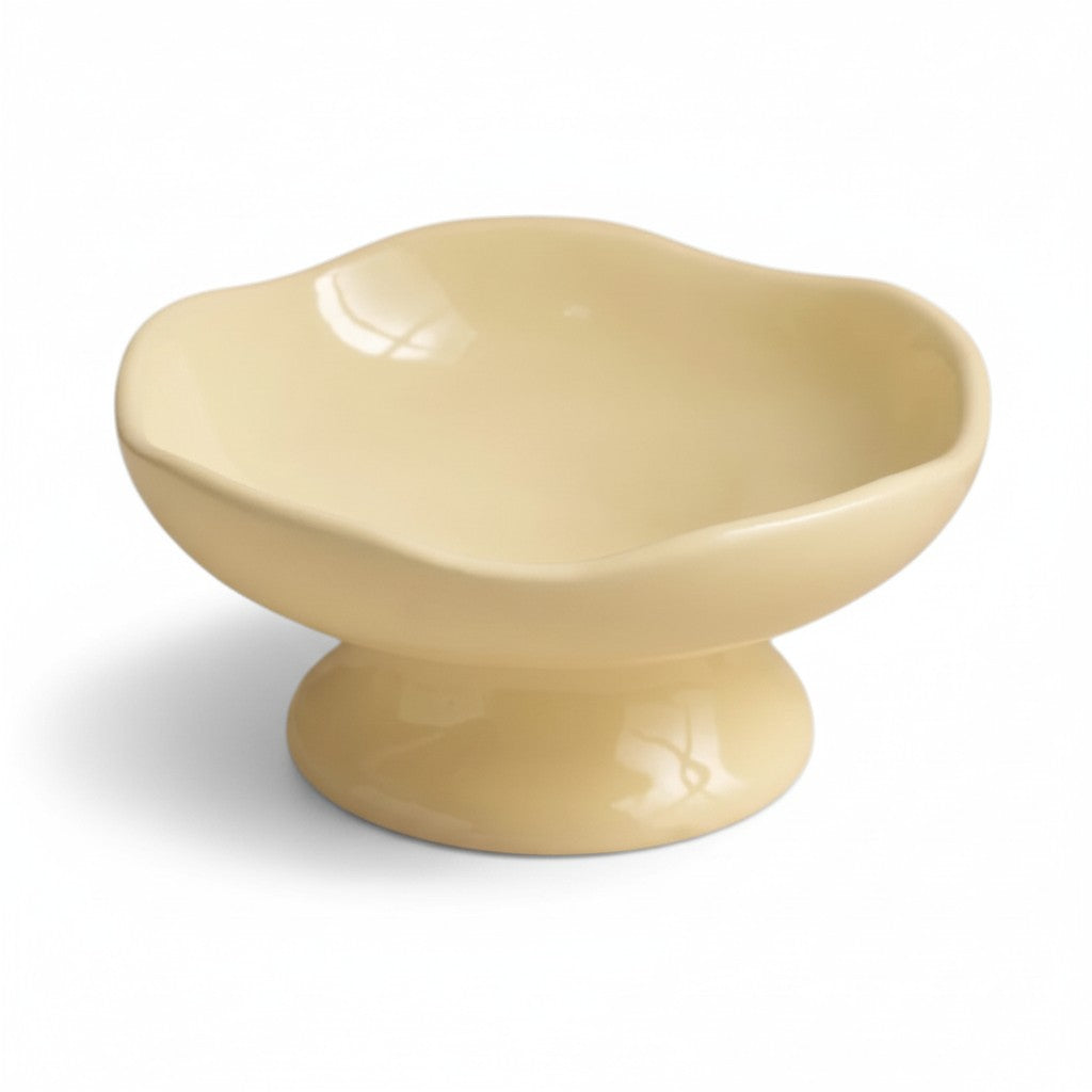Aurex Ceramic Cat Bowl — Elevated, Stoneware