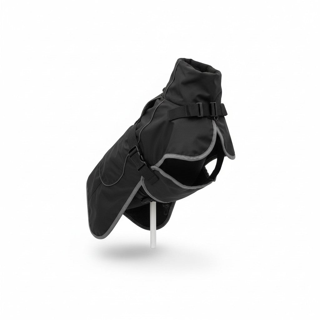 Aurex Dog Rain Coat — TPU Membrane, Tape-Sealed Seams, 3M Reflective