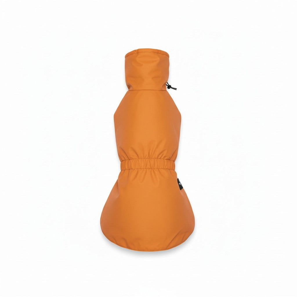 Aurex Rain Coat for Female Dogs — 3-Layer Softshell, Sighthound Cut