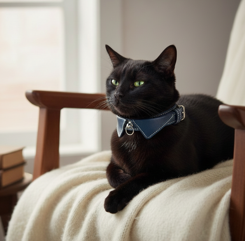 Aurex Cat Collar — Shirt Collar Design, Contrast Stitching